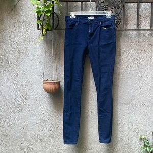 Dark-washed Skinny Jeans